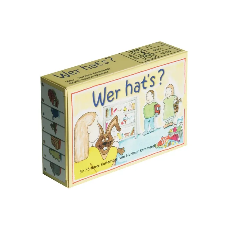 WER HAT`S ? JUEGO DE CARTAS (CASTELLANO) JUEGOS DE CARTAS - The Shop Gamer