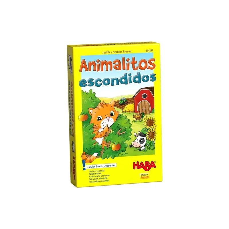 ANIMALITOS ESCONDIDOS PÄDAGOGISCHE BRETTSPIELE - The Shop Gamer
