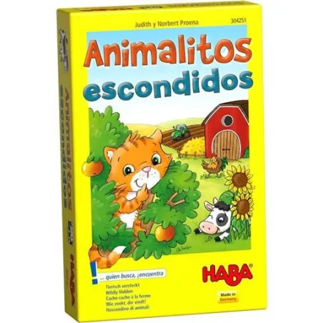 ANIMALITOS ESCONDIDOS PÄDAGOGISCHE BRETTSPIELE - The Shop Gamer