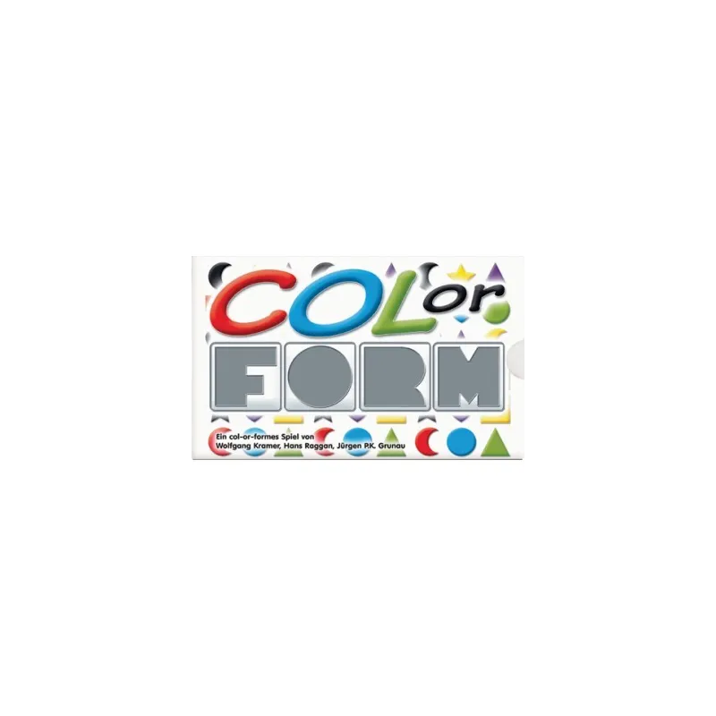 COL-OR-FORM CARD GAME (SPANISH) CARD GAMES - The Shop Gamer