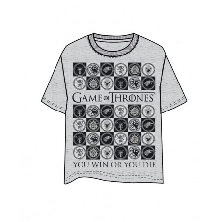 CAMISETA JUEGO DE TRONOS WIN OR DIE XXL CAMISETAS SERIES TV JUEGO DE TRONOS