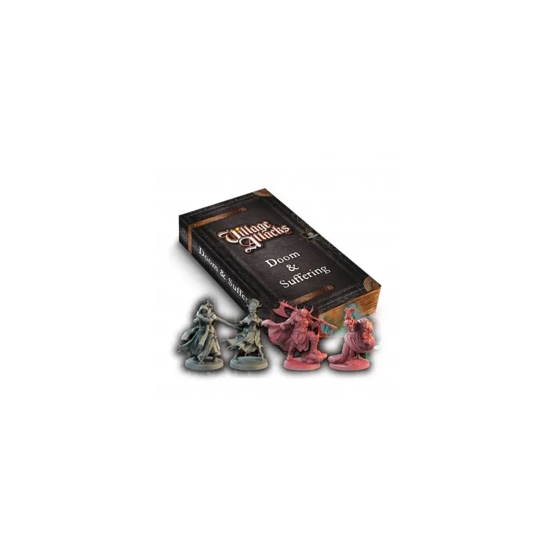 VILLAGE ATTACKS MALDICION Y SUFRIMIENTO, SPAGNOLO, EDITORE SPAGNOLO LAST LEVEL - The Shop Gamer
