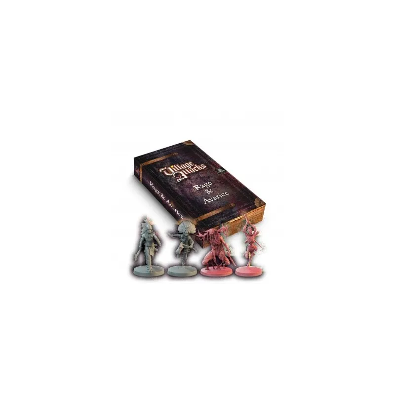 VILLAGE ATTACKS: RABIA Y CODICIA, VERSION ESPAGNOLE, ÉDITEUR ESPAGNOL LAST LEVEL - The Shop Gamer