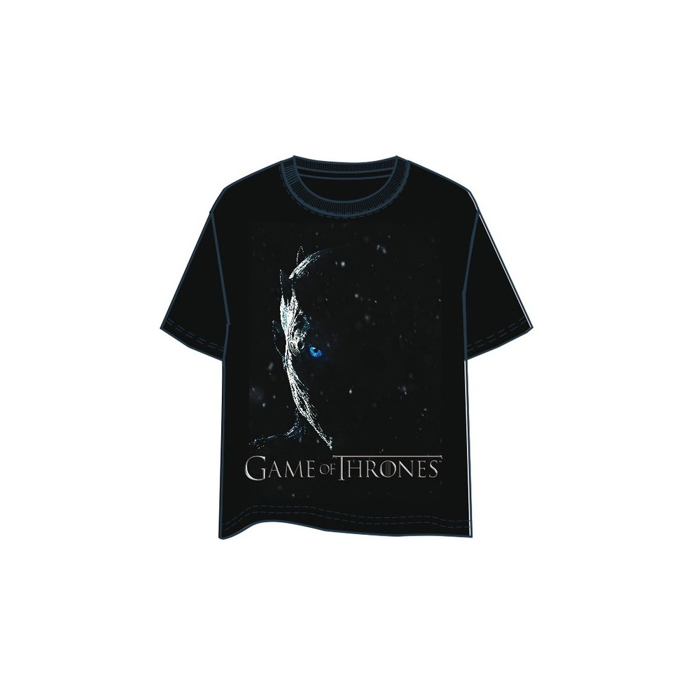 CAMISETA JUEGO DE TRONOS NIGHT KING L CAMISETAS SERIES TV JUEGO DE TRONOS