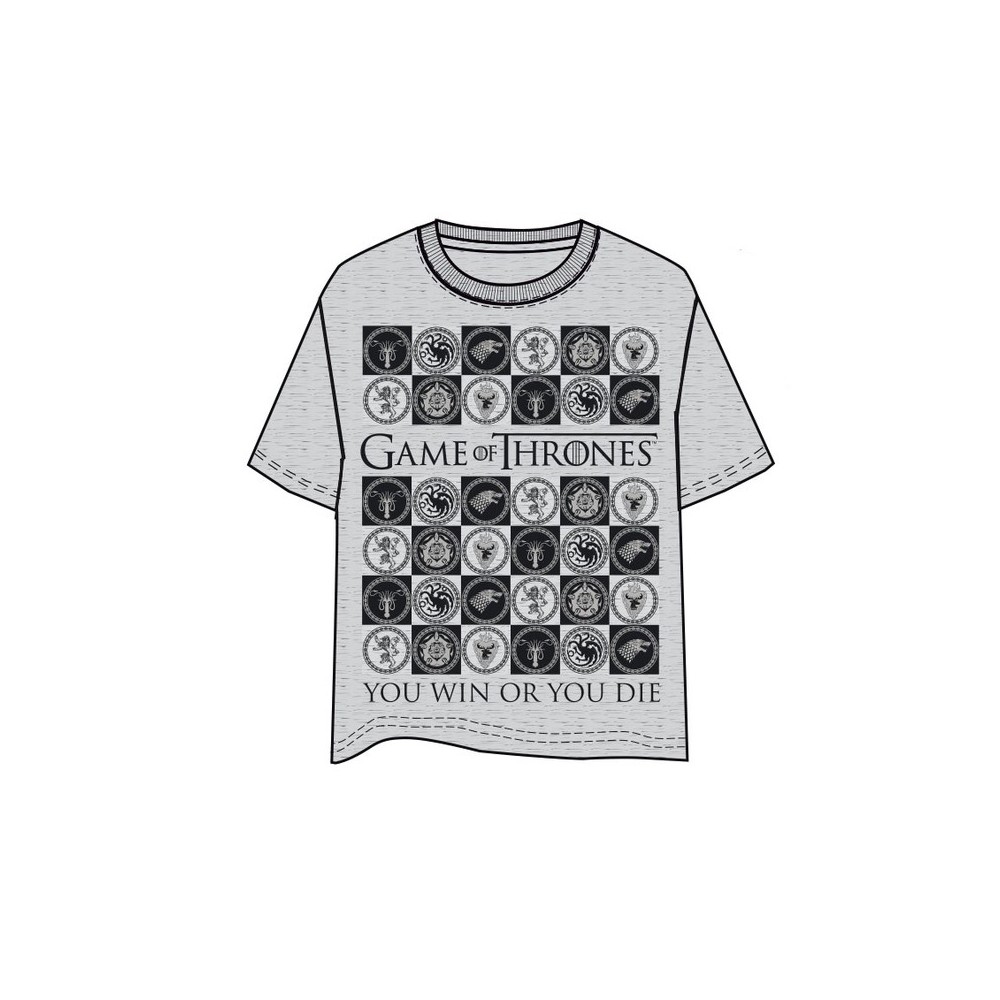 CAMISETA JUEGO DE TRONOS WIN OR DIE L CAMISETAS SERIES TV JUEGO DE TRONOS