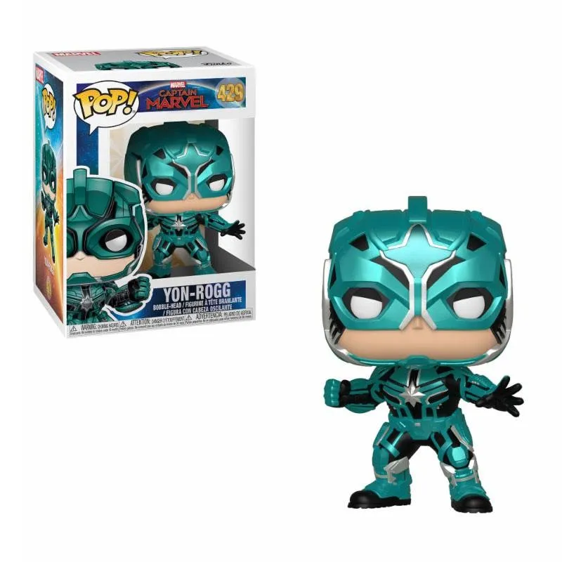 POPFIGUUR CAPTAIN MARVEL: YON-ROGG, MARVEL COMICS-FIGUUR - The Shop Gamer
