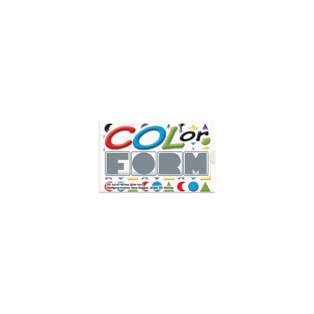 COL-OR-FORM JUEGO DE CARTAS (CASTELLANO) JUEGOS DE CARTAS