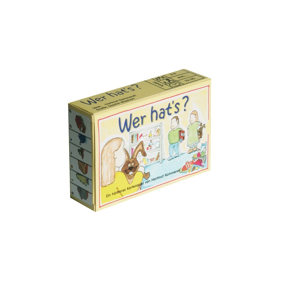 WER HAT`S ? JUEGO DE CARTAS (CASTELLANO) JUEGOS DE CARTAS