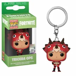PORTACHIAVI POP FORTNITE: TRICERA OPS, FIGURE DA VIDEOGIOCO FORTNITE - The Shop Gamer