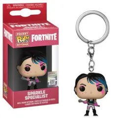 PORTE-CLÉS POP FORTNITE, SPARKLE SPECIALIST, FIGURINE DE JEU VIDÉO FORTNITE - The Shop Gamer