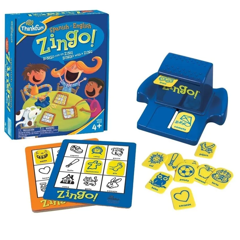 THINK FUN: ZINGO BILINGUAL - The Shop Gamer