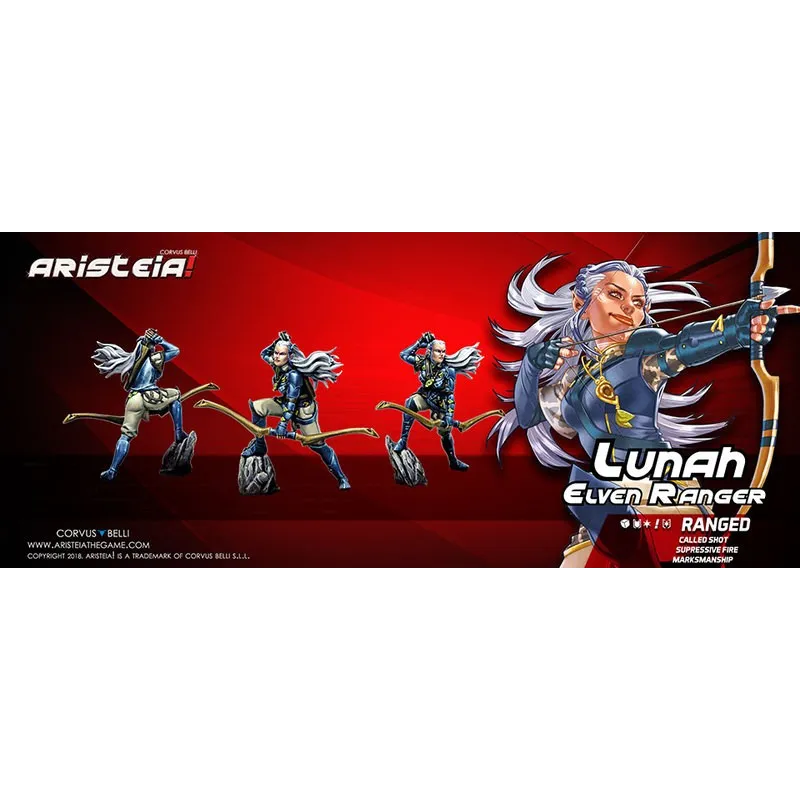 ARISTEIA! - LUNAH ELVEN RANGER GIOCHI DI MINIATURE ARISTEIA! - The Shop Gamer