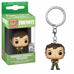 PORTE-CLÉS POP FORTNITE: HIGHRISE ASSAULT TROOPER, FIGURINES DE JEUX VIDÉO - The Shop Gamer