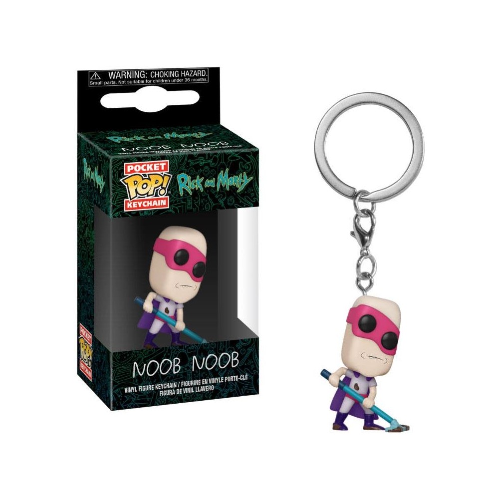 LLAVERO POP RICK & MORTY NOOB NOOB FIGURAS TV RICK & MORTY