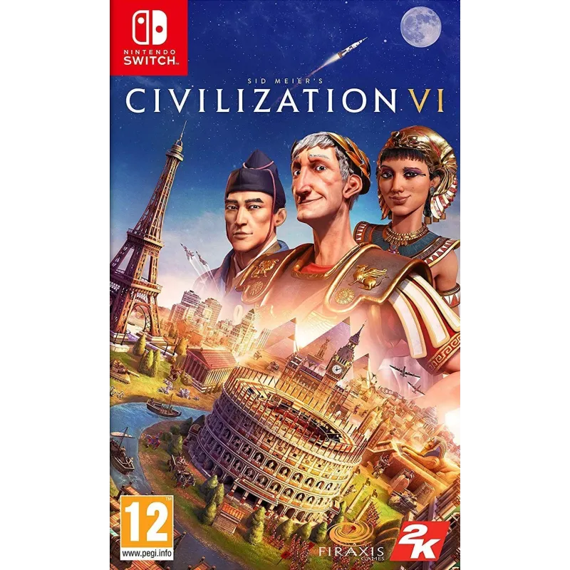 SID MEIER'S CIVILIZATION VI SWITCH GIOCO FISICO PER NINTENDO SWITCH DI 2K - The Shop Gamer