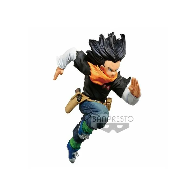 FIGURA BANPRESTO DRAGON BALL ANDROID 17 16 CM FIGURAS MANGA DRAGON BALL