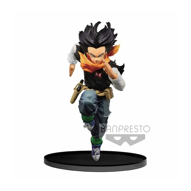 FIGURINE BANPRESTO DRAGON BALL ANDROID 17, 16 CM, MANGA DRAGON BALL - The Shop Gamer