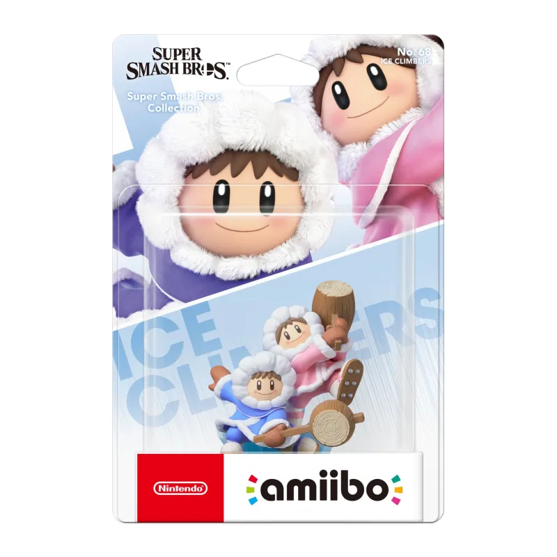 FIGURINE AMIIBO ICE CLIMBERS, COLLECTION SUPER SMASH BROS., NINTENDO SWITCH - The Shop Gamer