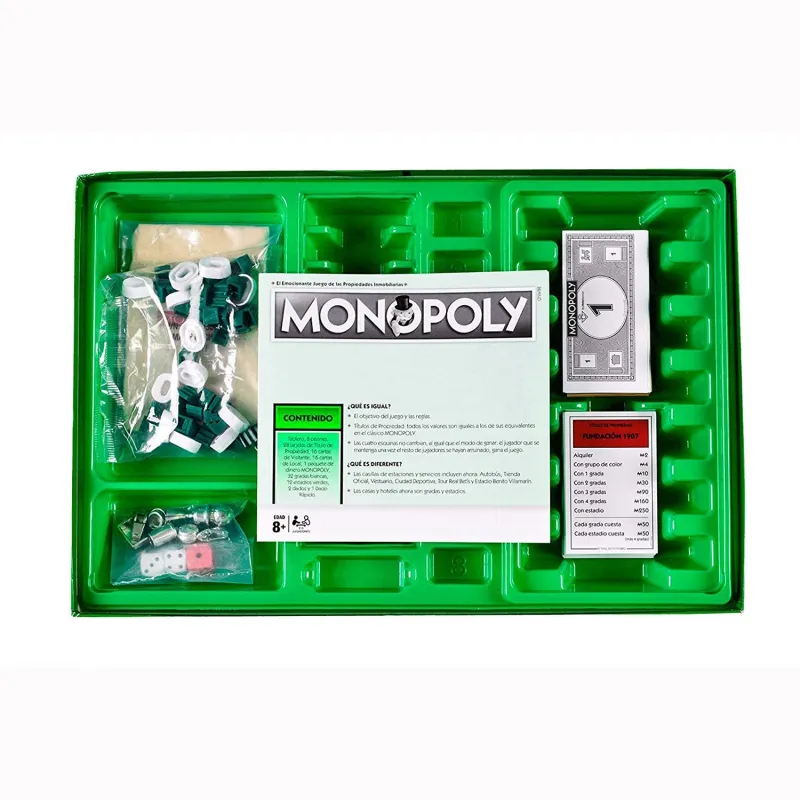 MONOPOLY REAL BETIS BALONPIE CLASSIC BOARD GAME - The Shop Gamer