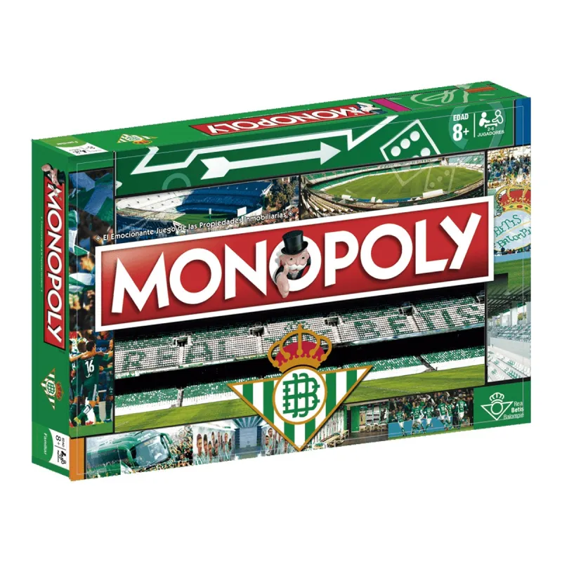 MONOPOLY REAL BETIS BALONPIE CLASSIC BOARD GAME - The Shop Gamer