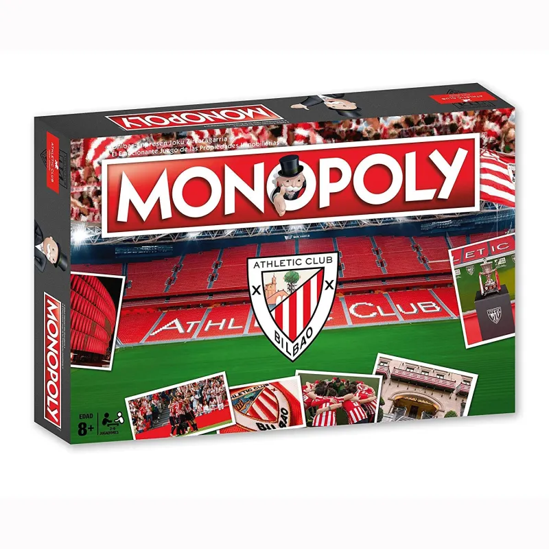 MONOPOLY ATH. CLUB BILBAO BOARD GAMES CLASSIC GAMES - The Shop Gamer