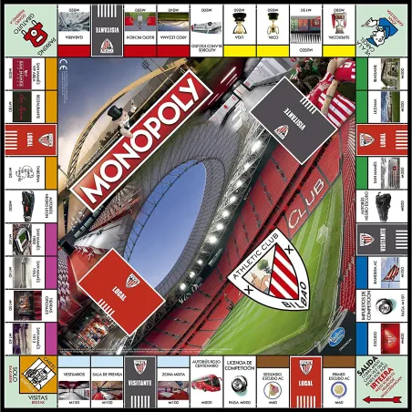 MONOPOLY ATH. CLUB BILBAO BOARD GAMES CLASSIC GAMES - The Shop Gamer