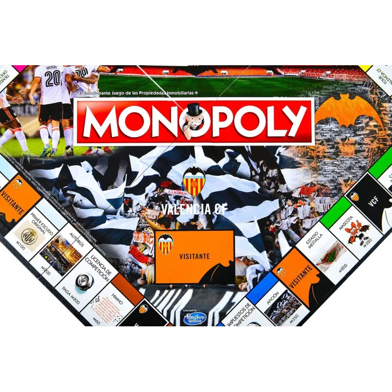 MONOPOLY VALENCIA C.F. BOARD GAMES CLASSIC GAMES - The Shop Gamer