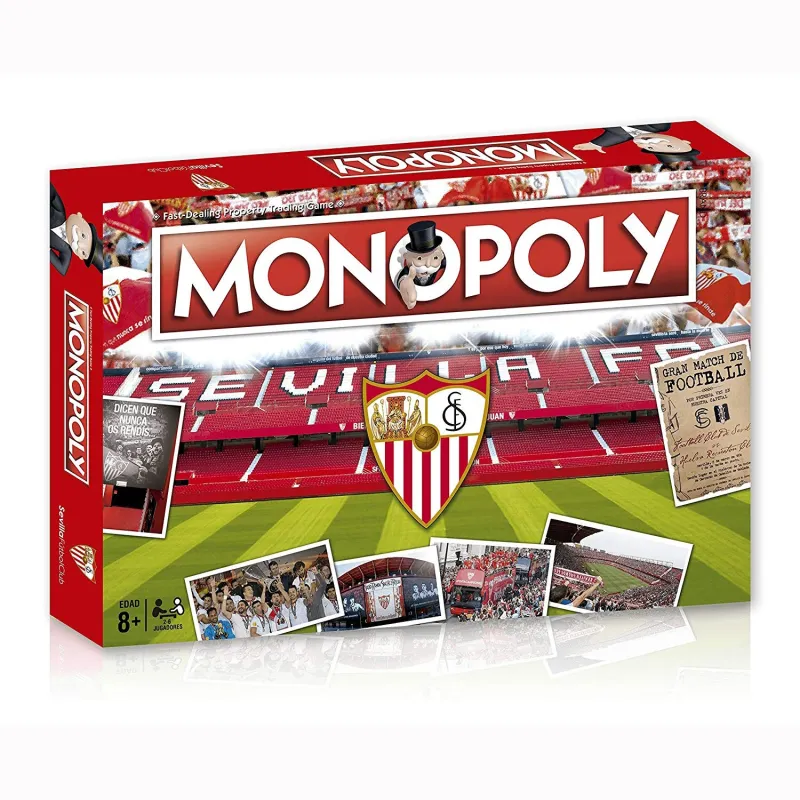 MONOPOLY SEVILLA FC JOGOS DE TABULEIRO CLÁSSICOS - The Shop Gamer