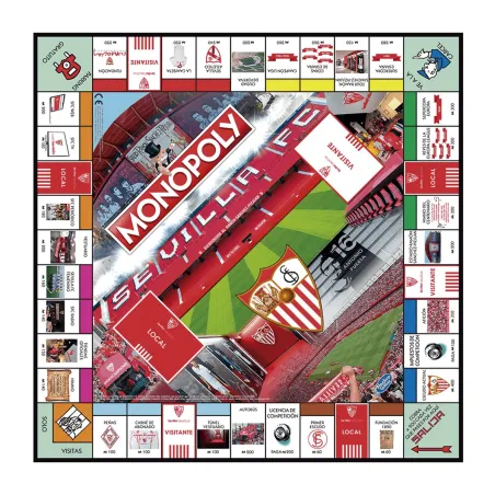 MONOPOLY SEVILLA FC BOARD GAMES CLASSIC GAMES - The Shop Gamer