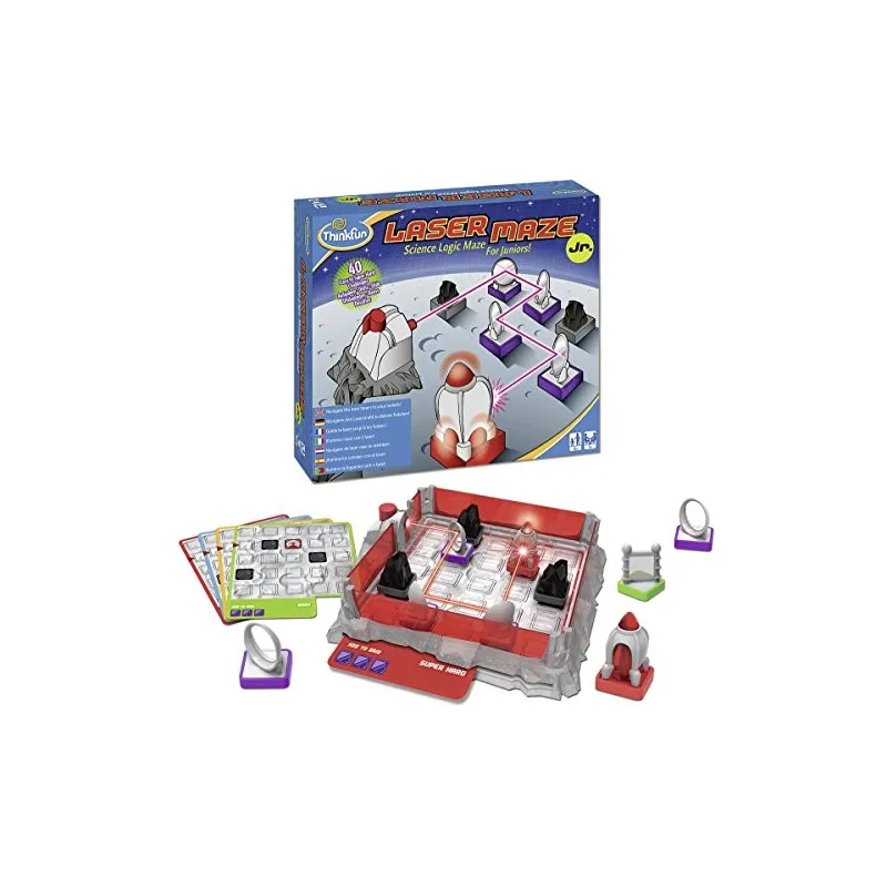 THINK FUN: LASER MAZE JUNIOR JOGOS DE TABULEIRO - The Shop Gamer