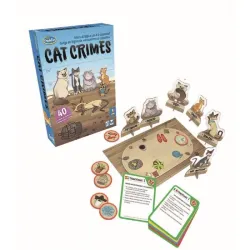 THINK FUN: CAT CRIMES BOARD GAMES - The Shop Gamer