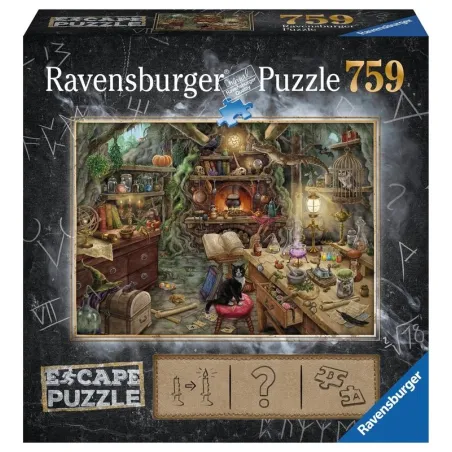 ESCAPE ROOM - PUZLE JUEGO: LA COCINA DE LA BRUJA BRETTSPIELE PUZZLE - The Shop Gamer