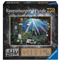 ESCAPE ROOM - PUZZLE GAME: SUBMARINE BOARD GAME PUZZLE - The Shop Gamer