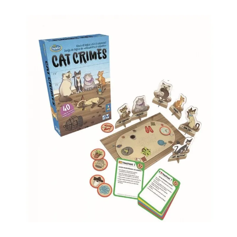 THINK FUN: CAT CRIMES GIOCHI DA TAVOLO - The Shop Gamer
