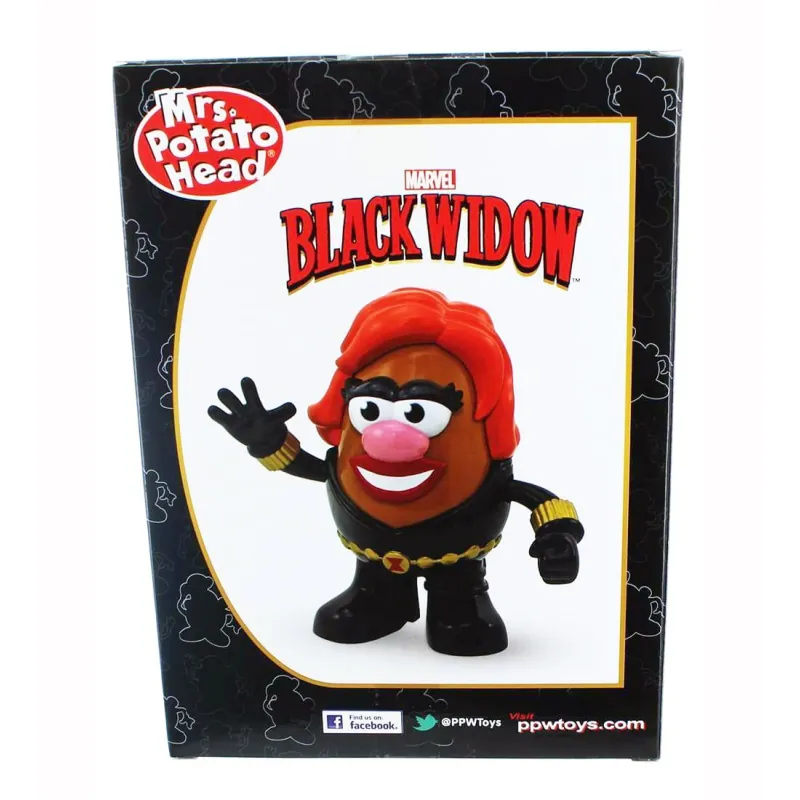 FIGURA MR. POTATO: BLACK WIDOW 17 CENTIMETROS TAMAÑO FIGURAS MANGA / COMICS