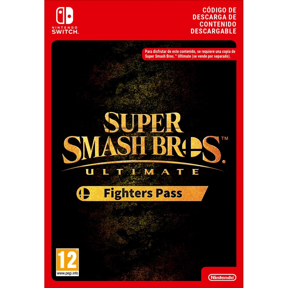 SSB ULTIMATE FIGHTERS PASS NINTENDO SWITCH CÓDIGO DE DESCARGA DIGITAL ADD-ON