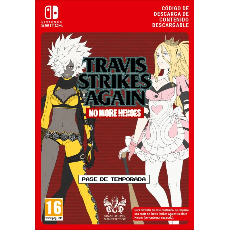TRAVIS STRIKES AGAIN: NO MORE HEROES SEASON PASS NINTENDO SWITCH DIGITALER DOWNLOADCODE ADD-ON-INHALT - The Shop Gamer