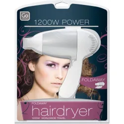 GO TRAVEL SÈCHE-CHEVEUX DE VOYAGE 1200 W EUROPE - The Shop Gamer
