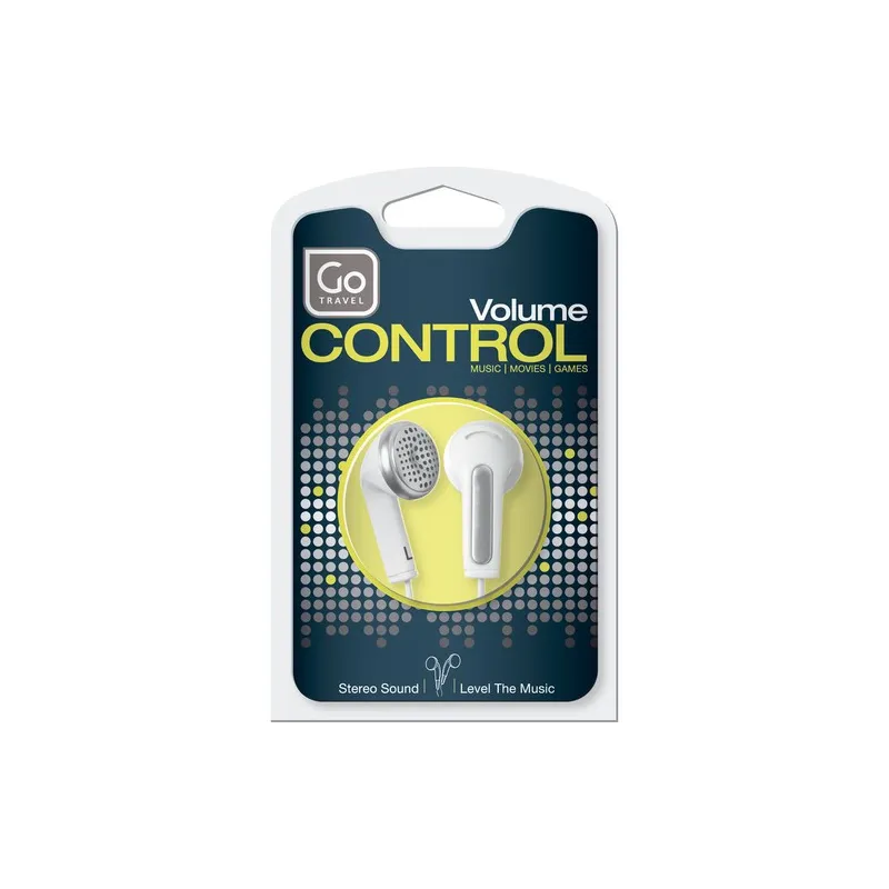 GO TRAVEL HEADPHONES WITH VOLUME CONTROL - The Shop Gamer