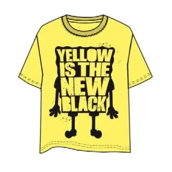 T-SHIRT BOB ESPONJA YELLOW IS M, T-SHIRTS SERIES TV DESSINS ANIMÉS - The Shop Gamer