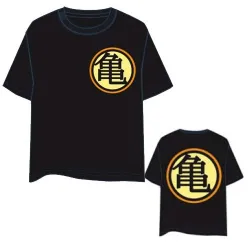 T-SHIRT NOIR DRAGON BALL KAMEHOUSE, TAILLE M, T-SHIRTS MANGA DRAGON BALL - The Shop Gamer