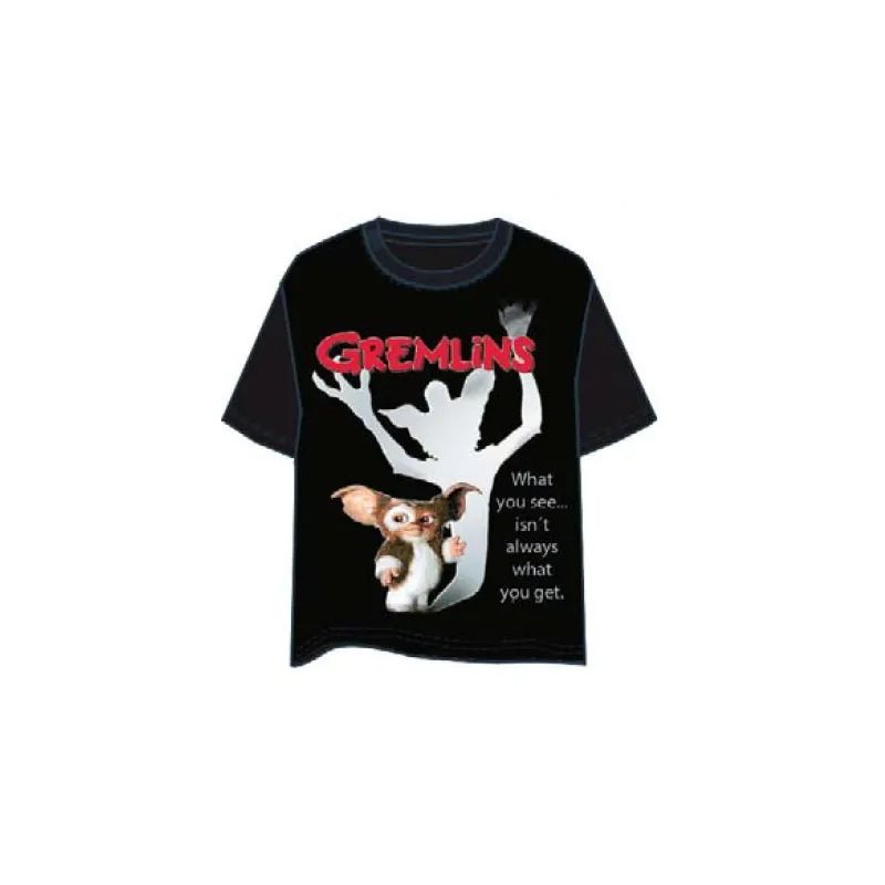 T-SHIRT GREMLINS GIZMO, TAILLE M, FILMS D’HORREUR - The Shop Gamer
