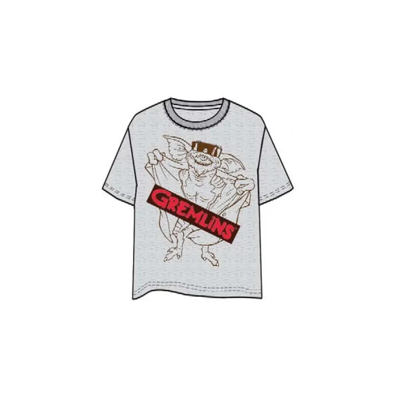 GREMLINS STRIPE T-SHIRT L, HORRORFILM - The Shop Gamer