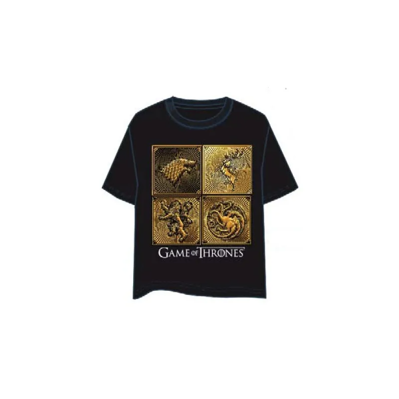 T-SHIRT JUEGO DE TRONOS DORÉ M, T-SHIRTS SERIES TV JUEGO DE TRONOS - The Shop Gamer