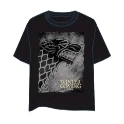 MAGLIETTA JUEGO DE TRONOS, PIETRA STARK, TAGLIA M, MAGLIETTE SERIES TV JUEGO DE TRONOS - The Shop Gamer