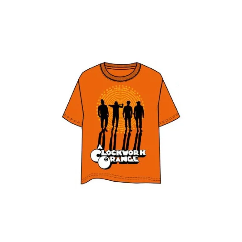 T-SHIRT NARANJA MECANICA L, FILMSHIRT - The Shop Gamer