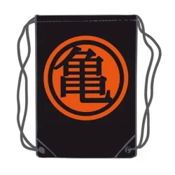 SACO PRETO DRAGON BALL KAME 45 X 35, MERCHANDISING DE MANGÁ DRAGONBALL - The Shop Gamer
