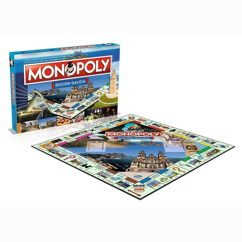 MONOPOLY GALICIA CLASSIC BOARD GAMES - The Shop Gamer