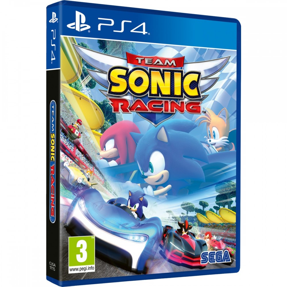 Team Sonic Racing Ps4 Juego Fisico Para Playstation 4 De Sega