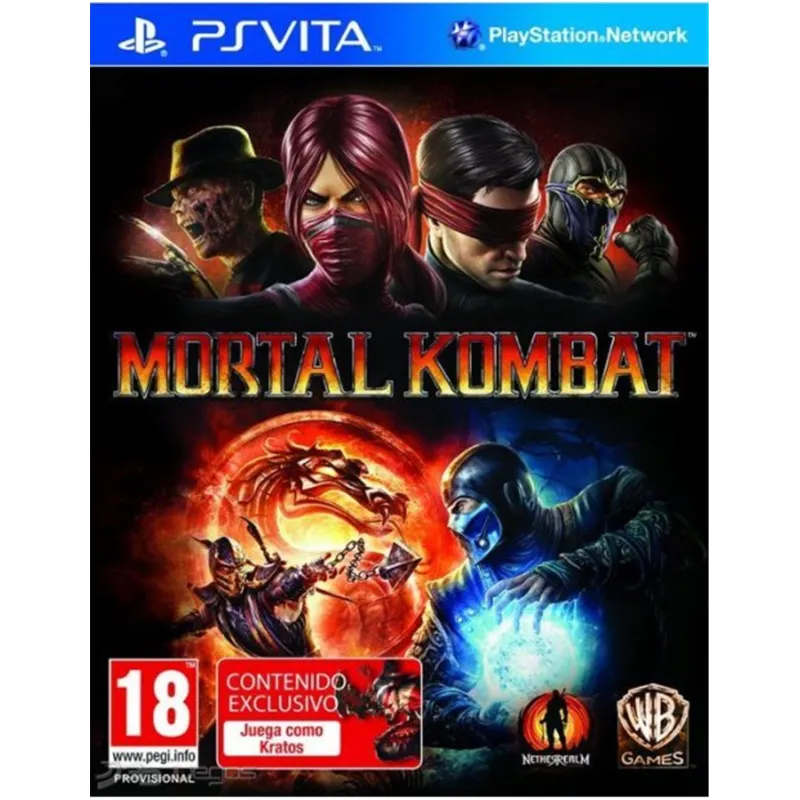 MORTAL KOMBAT PSVITA PHYSICAL GAME FOR PLAYSTATION VITA BY WARNER - The Shop Gamer